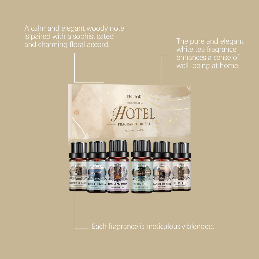 Premium scented oil set for home comfort