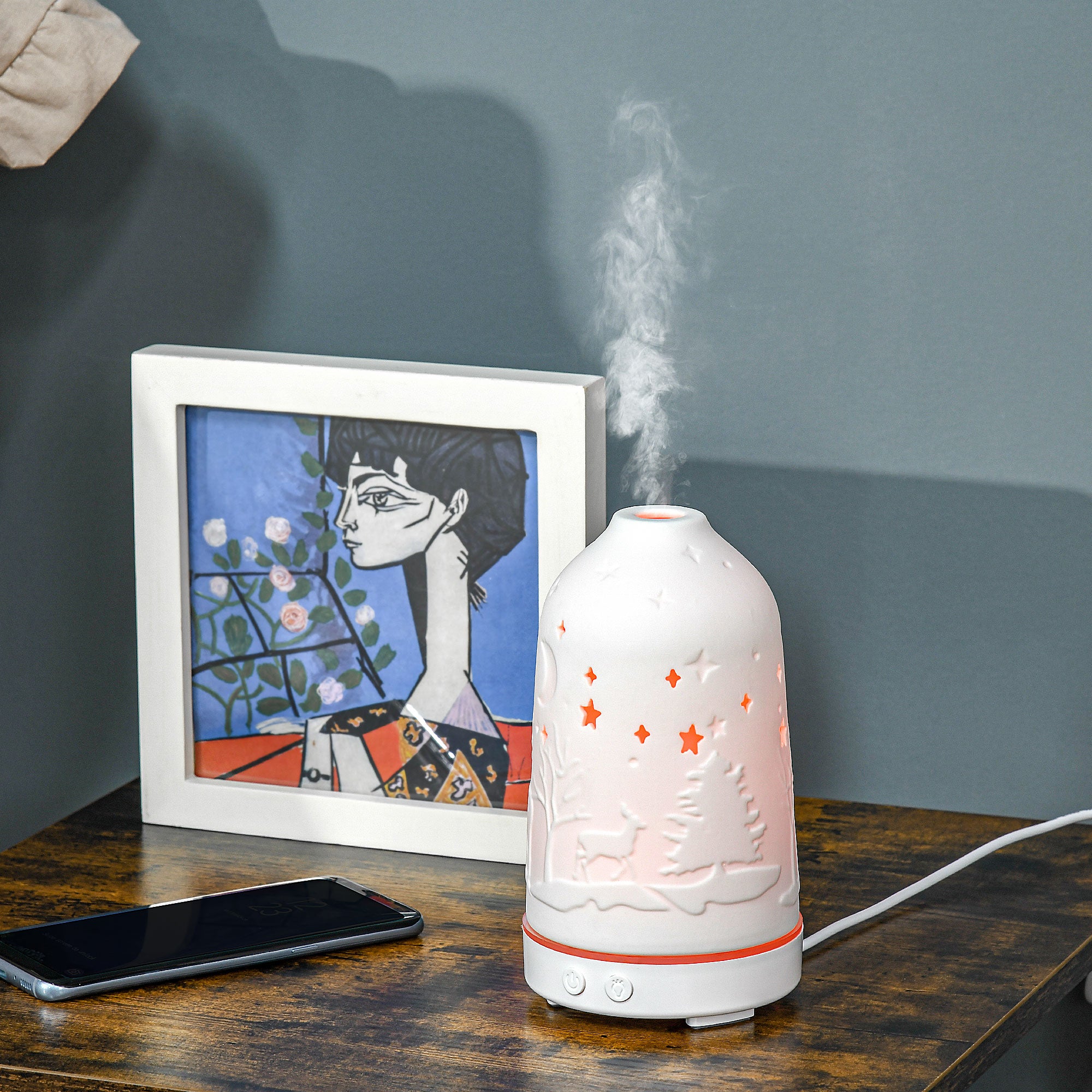 Ceramic Ultrasonic Aromatherapy Diffuser