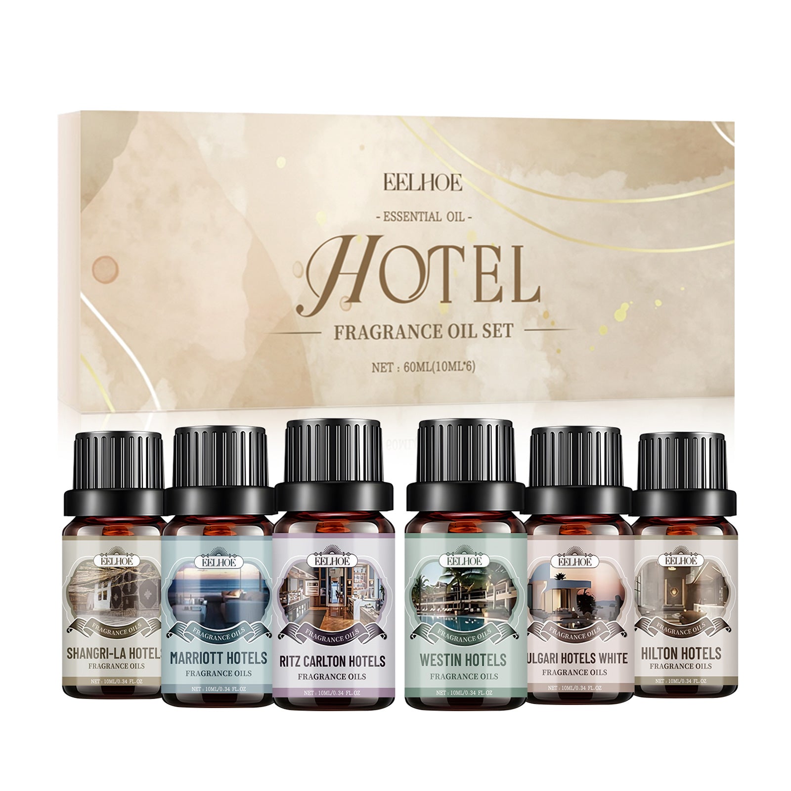 Premium scented oil set for home comfort