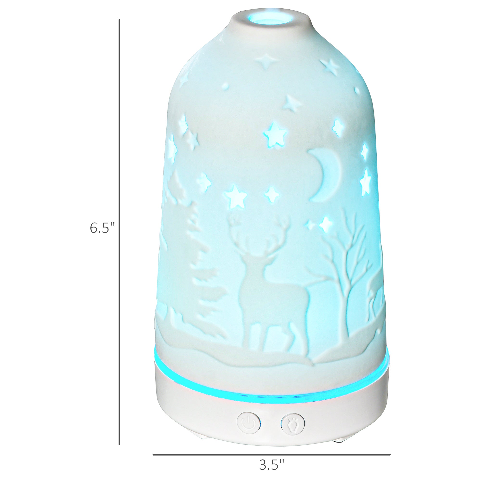 Ceramic Ultrasonic Aromatherapy Diffuser