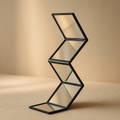 Four-Panel Folding Makeup Mirror