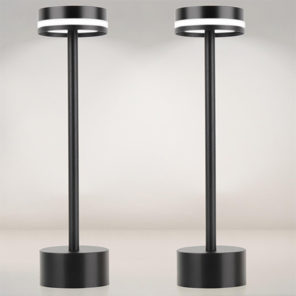 Cordless LED Table Lamp with Dimming Touch Control
