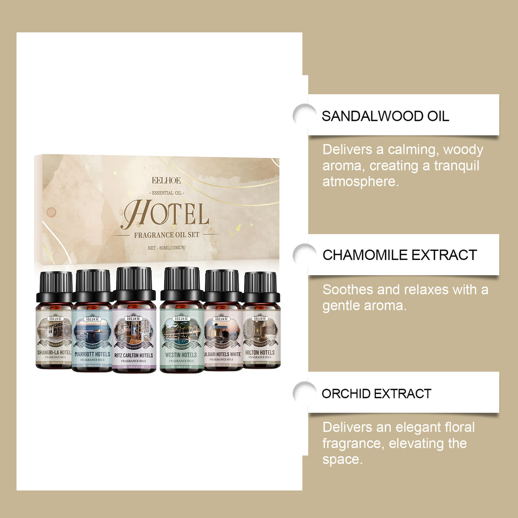 Premium scented oil set for home comfort