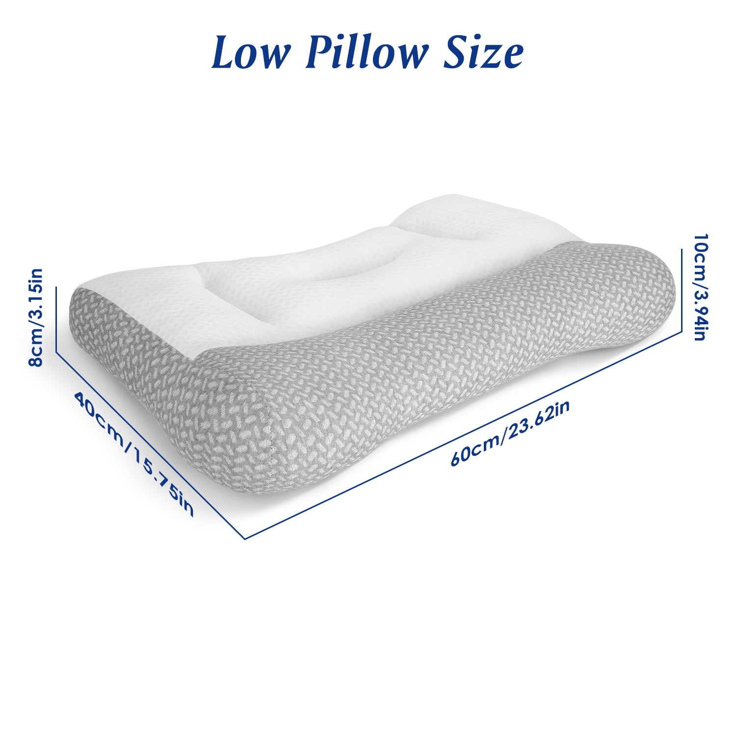 Ergonomic Breathable Mesh Bed Pillow
