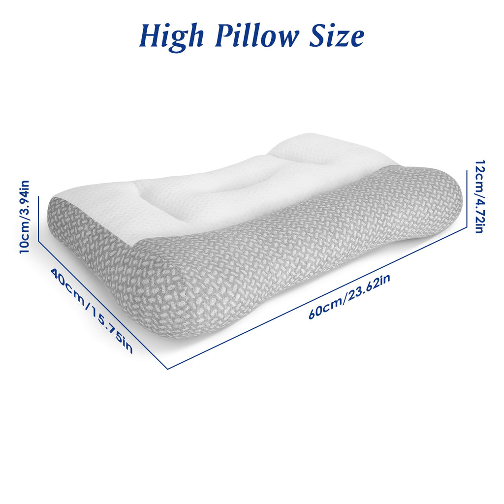 Ergonomic Breathable Mesh Bed Pillow