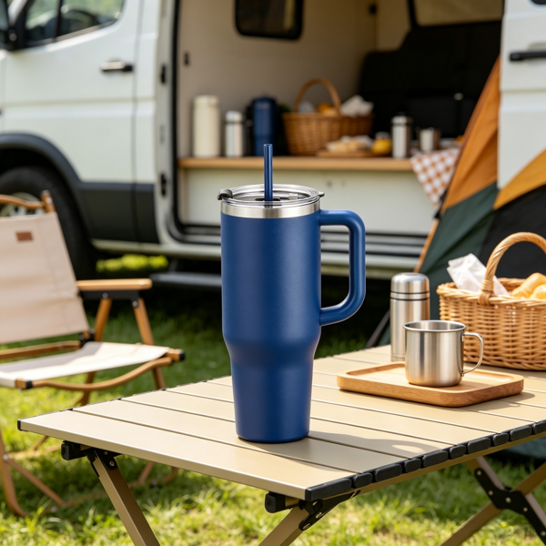 Insulated stainless steel water bottle
