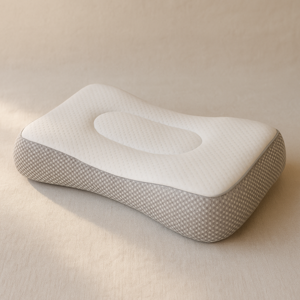 Ergonomic Breathable Mesh Bed Pillow